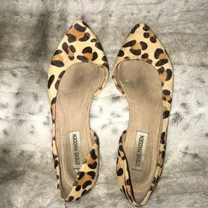 Steve Madden Elusionl leopard flats